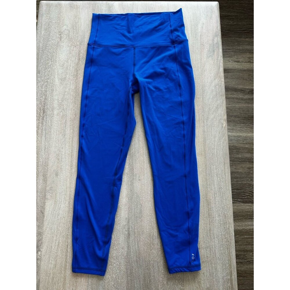 Left on Friday Super Moves Tight in First Place Blue Size Medium Leggings - Picture 3 of 9